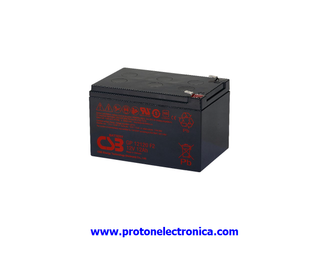 BATERIA CSB GP12120 12V 12Ah