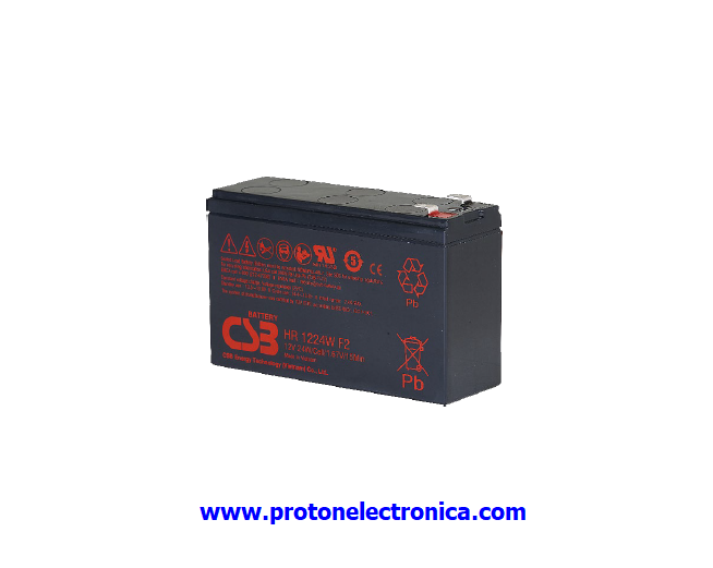 BATERIA CSB HR1224W 12V ALTA DESCARGA