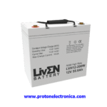 BATERIA LIVEN LVH12-200W 12V 55Ah ALTA DESCARGA LARGA VIDA