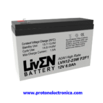 BATERIA LIVEN LVH12-23W 12V 6Ah ALTA DESCARGA LARGA VIDA