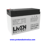 BATERIA LIVEN LVH12-32W 12V 8Ah ALTA DESCARGA LARGA VIDA