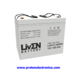 BATERIA LIVEN LVH12-380WS 12V 100Ah ALTA DESCARGA LARGA VIDA