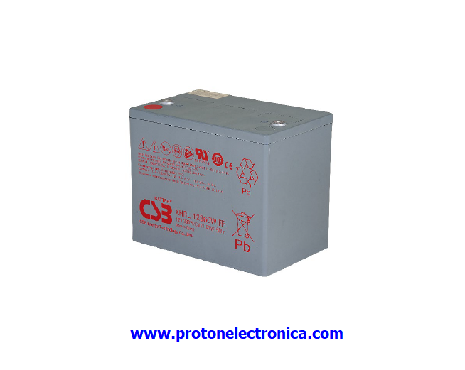 BATERIA CSB XHRL12360W EXTRA ALTA DESCARGA LV