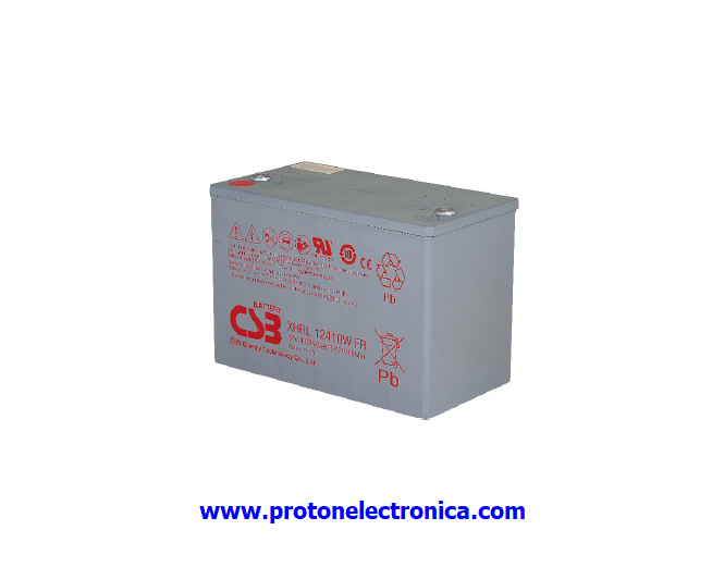 BATERIA CSB XHRL12410W EXTRA ALTA DESCARGA LV