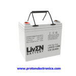 BATERIA LIVEN LVH12-125W 12V 33Ah ALTA DESCARGA LARGA VIDA