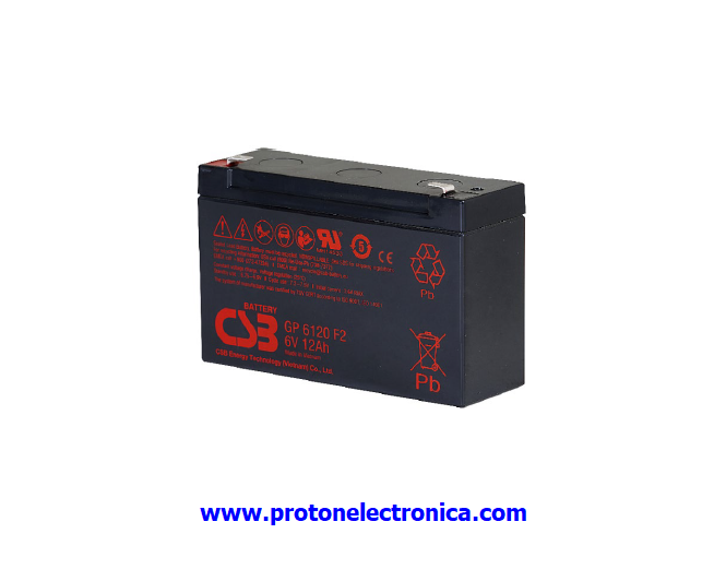 BATERIA CSB GP6120 6V 12Ah