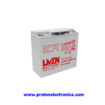 BATERIA LIVEN LVHR12-456W 12V 18Ah ALTA DESCARGA LARGA VIDA 10-12 Años 20º 977,9W/5' - 474,6W/15' - 154,2W/60' 181x77xH167mm; 5,8Kg TM5 UL94-HB