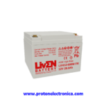 BATERIA LIVEN LVHR12-600W 12V 28Ah ALTA DESCARGA LARGA VIDA 10-12 Años 20º 1298,4W/5' - 630,2W/15' - 202,2W/60' 166x175xH125mm; 8,8Kg TM5 UL94-HB
