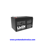BATERIA LIVEN LVL9.0-12 12V 9Ah LV LARGA VIDA 10-12 AÑOS 20º 435,6W/5' - 213W/15' - 67,2W/60' (9,9V) 151x65xh94H100mm; 2,73Kg TF2 6,35 UL94-HB