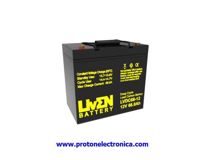 BATERIA LIVEN LVDC68-12 12V 68Ah